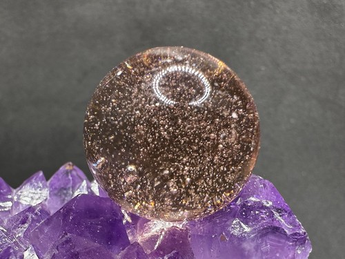 KILLER & BIG Vintage BUBBLY Clearie Clear Marble - Light Pink - .91" SHOOTER! - Picture 3 of 6