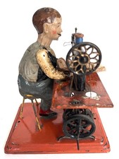 Uraltes Antriebsmodell Schneider für Dampfmaschine um 1900