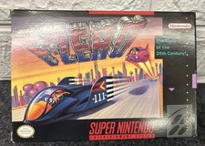 MINTY BOX CIB F-Zero F Zero Complete Super Nintendo SNES CLEAN Collector
