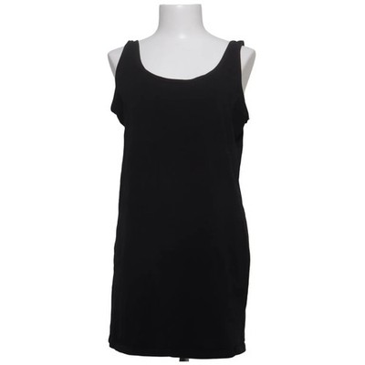 Primark, Tank­top, Größe: 48, model: long line vest, Schwarz #oih