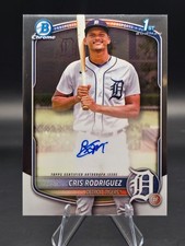 2025 Bowman Chrome Cris Rodriguez 1st Auto Prospect *Tigers*