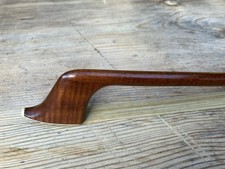 Kontrabass französischer Bogen - seltener geflammter Pernambuco - Otto Spengler - Gawwjuss