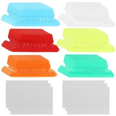 Hanging File Folder, 60 Sets of File Folder Tabs and Inserts for Quick