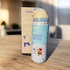 New Blue Snoopy Water Bottle Owala 32oz Stainless Steel Exclusive Edition