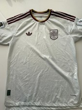 Authentic Spain 2026 World Cup PAPA Football Soccer Player Version Away Jersey