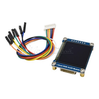 1.5'' Inch RGB OLED Display 128×128 Expansion Module SSD1351 SPI for Raspberry Pi