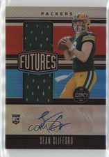 2023 Panini Legacy Futures Silver /249 Sean Clifford #FDA-35 Dual Patch Auto c5b