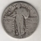 1929-D STANDING LIBERTY QUARTER 25¢ COIN 90% SILVER DENVER US MINT