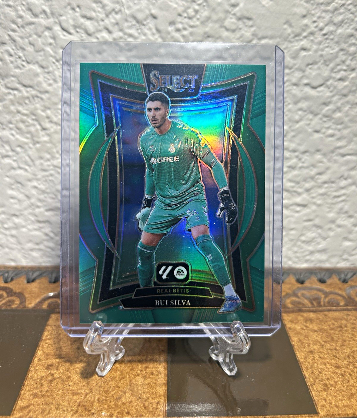 2024-25 Panini Select La Liga Rui Silva Real Betis Terrace #40 Green Prizm /5🔥