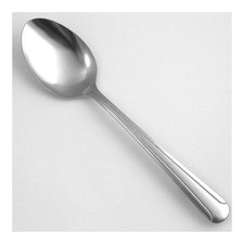 WALCO WL7403 Serving Spoon,7 15/16 in L,Silver,PK24 6ARK4