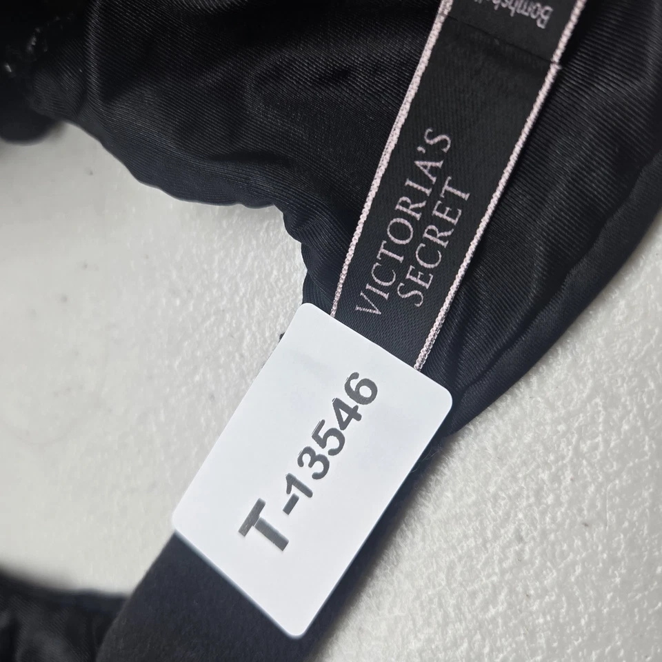 Sujetador Victoria's Secret para mujer 36C negro bomba sumergible con aros LEER Foto 2 de 4