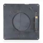 :Packard Ideal No. 6 Sync Shutter Unit - 5¾" Sq.  - 3" Opening