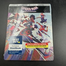 Spider-Man Across the Spider-Verse 4K UHD Blu-ray Steelbook Best Buy