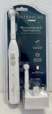 Interplak by Conair Rechargeable Toothbrush - Model RTGX01 - New, Sealed