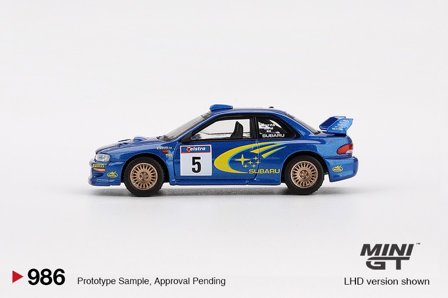 RallyCar Collection 28台 ミニGT 京商 他 Mini GT #986 Subaru Impreza WRC99 1999 Rally Australia