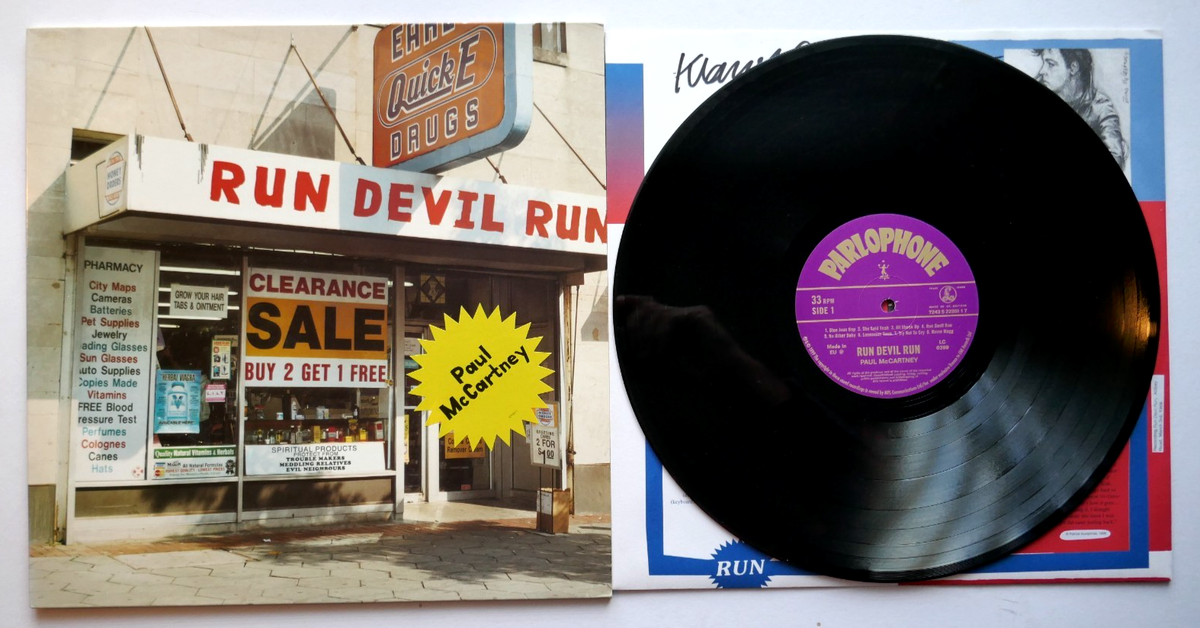 Run Devil Run by Paul McCartney (Record, 1999) for sale online 