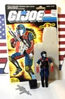 GI Joe Cobra Viper Vipers 1986 v1 *COMPLETE w/Card Back, Near Mint!* Vintage