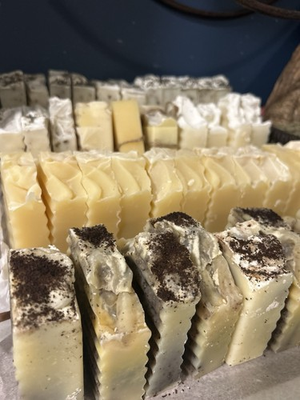 #ad Lemongrass All natural Soap 🍋 🌾A Simple Coconut Oil And Olive Oil Vegan Recipe $7.00
