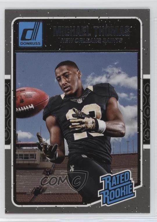 2016 Donruss Rated Rookies Michael Thomas #386 zg6