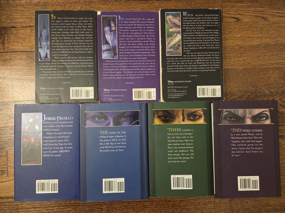 Lot 1-7 KINGDOM KEEPERS Ridley Pearson HB PB Complete Set Disney 1 2 3 4 5 6 7 - Image 3 of 4