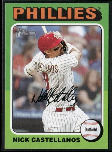 2024 Topps Heritage #270 Nick Castellanos | Baseball Card