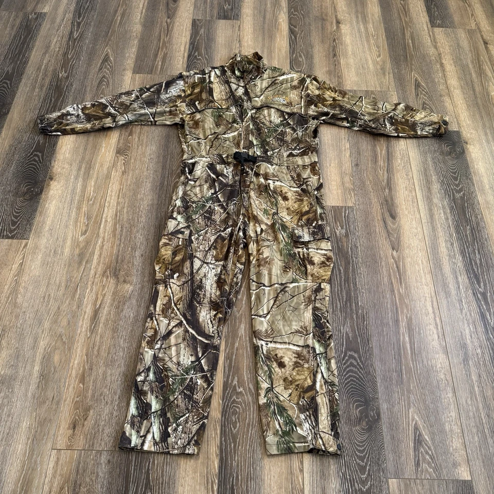 SCENTLOK Savanna EXT Coveralls Mens XL Realtree Camouflage Deer Bow Hunting - Image 2 of 4