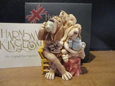 Harmony Kingdom Earl Cadogan's Tea Party Dogs UK Made Box Figurine SGN