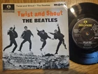 The Beatles – Twist And Shout EP Parlophone Records 7" VG+/VG+
