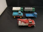 MATCHBOX LESNEY LOT OF FIVE MODELS INC FORD HEAVY WRECK TRUCK--Y148