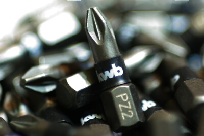 KWB Premium IMPAKTOR BITS PH, PZ, TX, 25mm, 50mm Kreuzschlitz Torx
