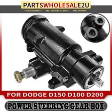 Power Steering Gear Box for Dodge D150 Ramcharger 80-93 D100 W100 84-89 Plymouth