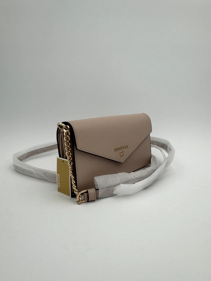 Bandolera Michael Kors Jet Set Charm Sobre Grande Teléfono Cuero Rosa Suave Nueva con Etiquetas Foto 2 de 4