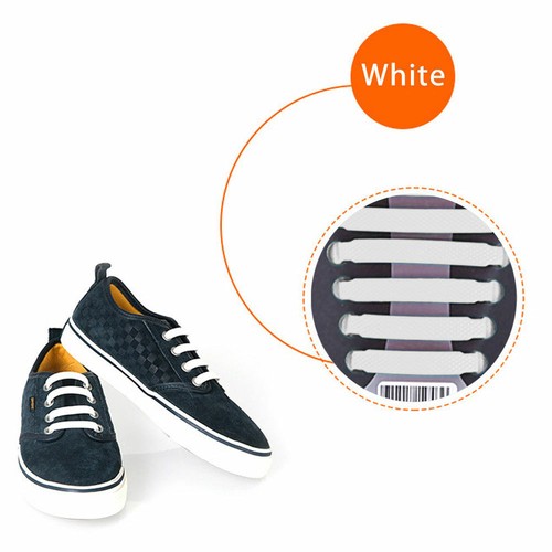 16pcs Coolnice Silicone No-Tie Elastic Unisex Shoelaces for Adult,13 Colour Avai - Picture 19 of 58