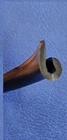 Rear window piping profile rubber