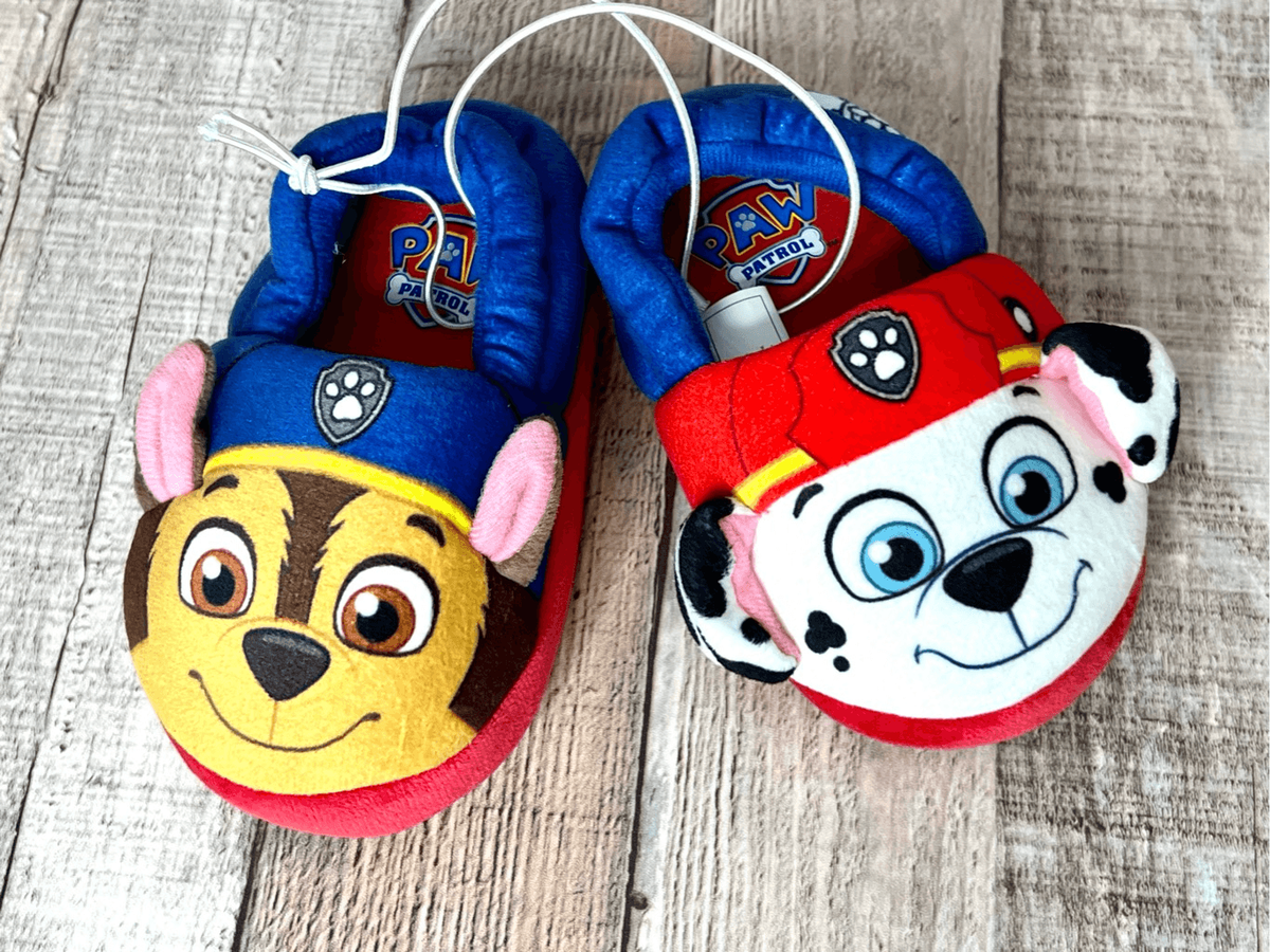 Paw Patrol Slippers Marshalls Paw Patrol Boys' Plush Slippers