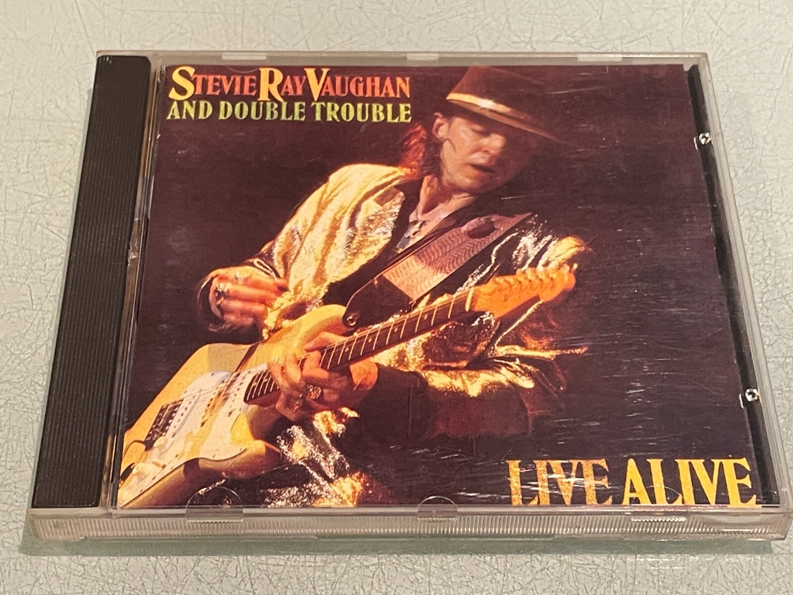 Stevie Ray Vaughan and Double Trouble - Live Alive - CD Album - 1986 CBS Inc.