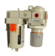 Nanpu 1/2” NPT Compressed Air Filter Regulator No* Gauge New