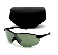 NIKE  VICTORY ELITE DV2131  010 Black Green / Green Silver Flash 60mm Sunglasses