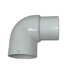 Lasco 409-025 PVC Pool Fitting 90 Street Elbow 2.5" Spigot x Socket Made in USA