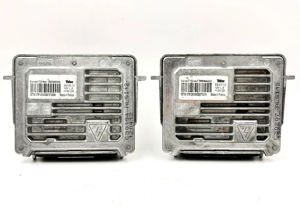 2x Lastro de farol de xenônio HID Valeo 7G fabricante de equipamento original 89089352 GM Jaguar Maserati e mais - Imagem 2 de 4