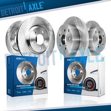 296mm Front and 290mm Rear Disc Brake Rotors Kit fit for 2016-2020 Toyota Mirai