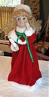 VTG.  Lifelike Christmas doll. Use to move and light up but is NON-WORKING — photo 2