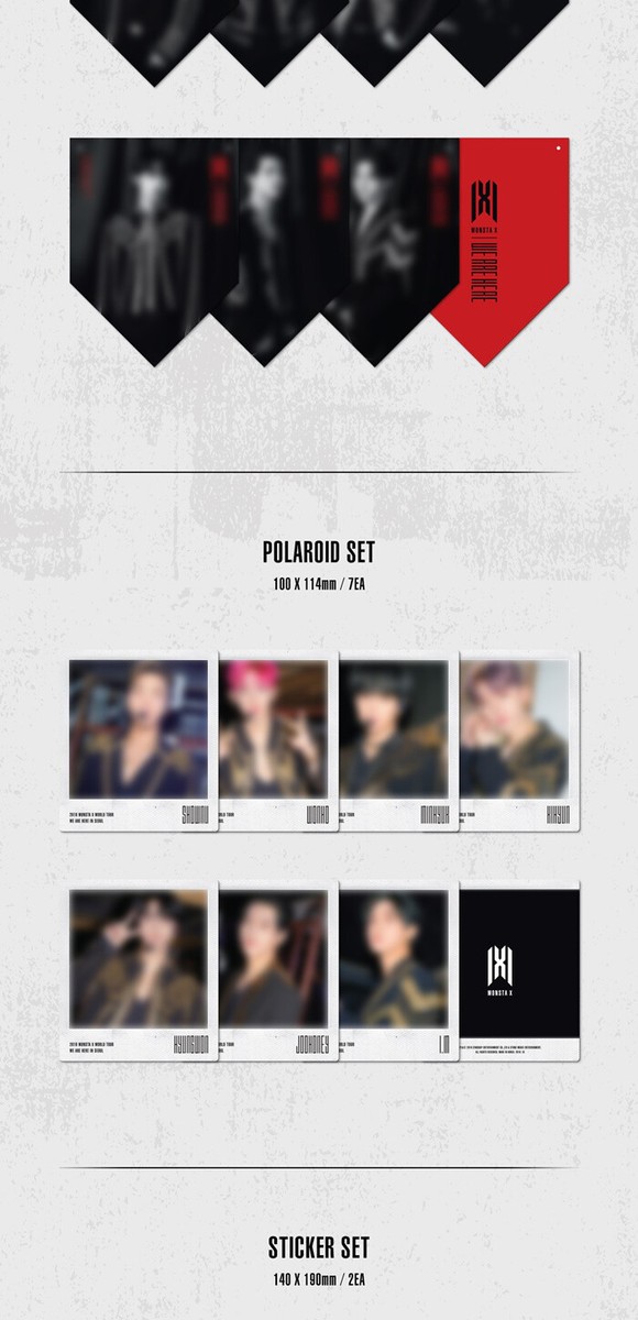 アイドルグッズ MONSTA X 2019 WORLD TOUR WE ARE HERE KIT Monsta X 2019 World Tour - We Are Here In Seoul - Kit Video