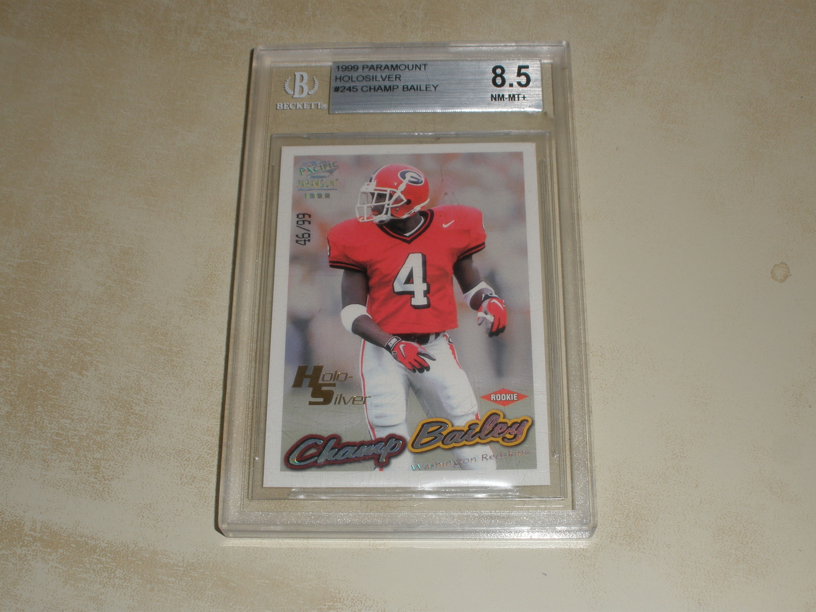 Champ Bailey Pacific Paramount #245 Holosilver