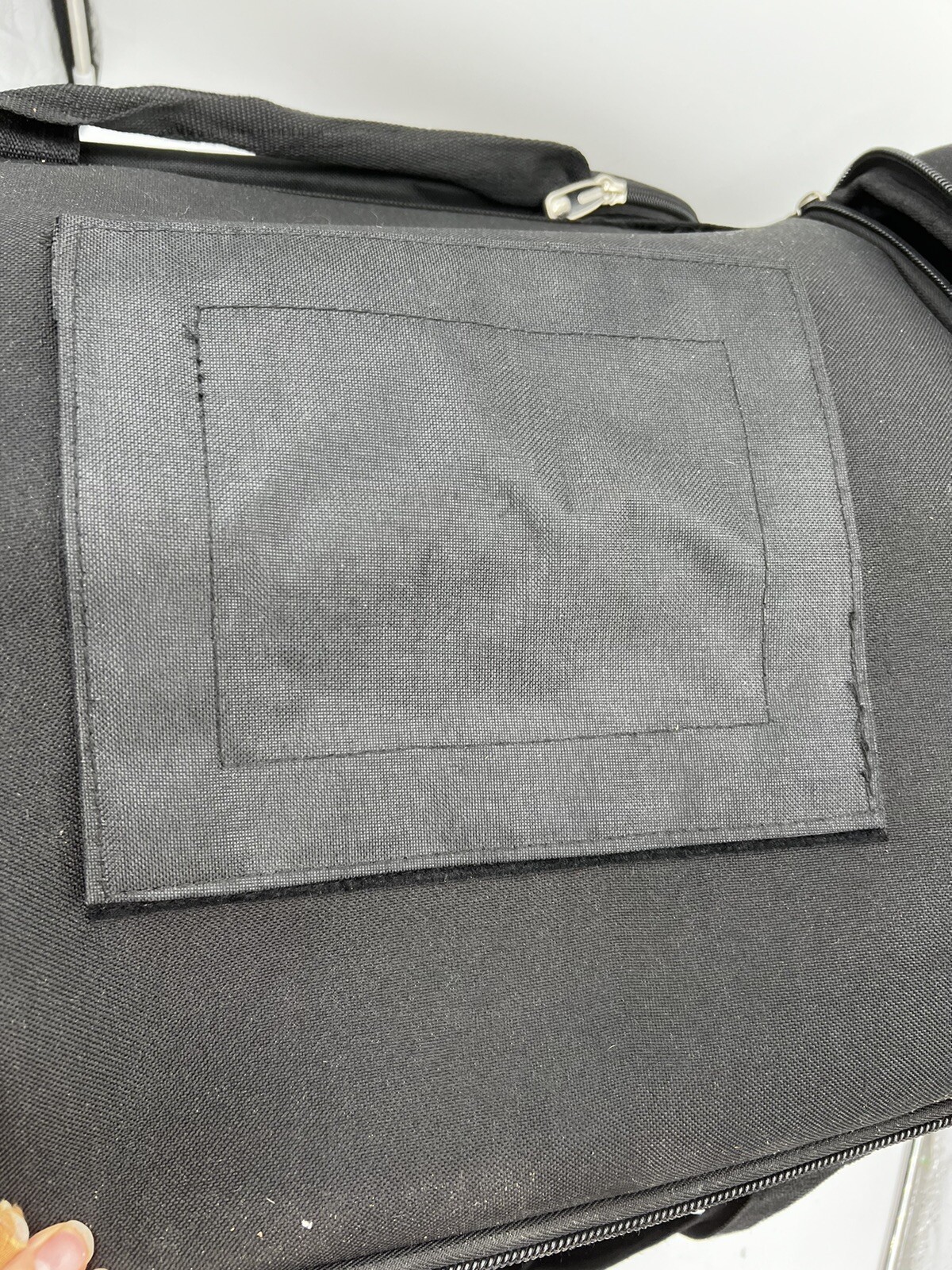 DREAM DUFFEL Large Black Bag Dance Luggage with Retractable Hanging