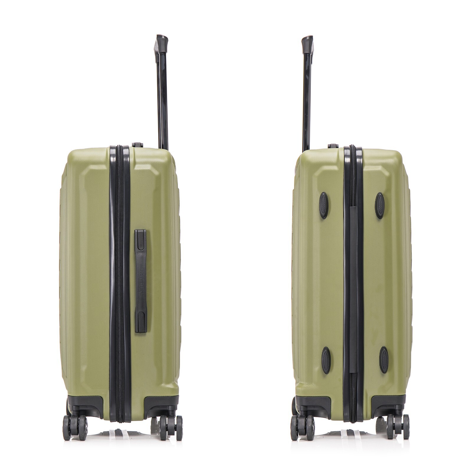 US ARMY FOX  24" Hard Shell Lightweight Luggage Spinner Wheels Travel Suitcase