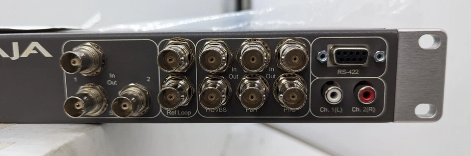 AJA KLBox 101885 Video Editing Hardware Breakout Box with Cables - Open Box - Image 4 of 4