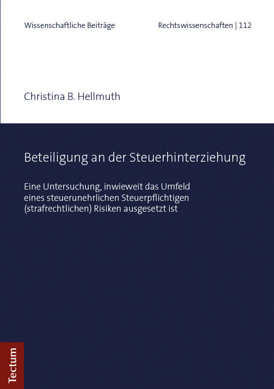 Thumbnail - Beteiligung An Der Steuerhinterziehung | Christina Hellmuth |