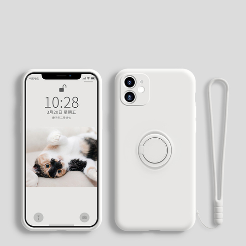 For Oppo Find X5 Pro X3 X2 Pro Liquid Silicone Case Magnetic Ring Cover +Lanyard - Zdjęcie 21 z 27