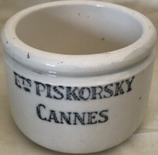 POT De YAOURT CONSTANTINOPLE 1950 Ets PISKORSKY CANNES